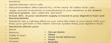 Serotonin is good to cure depression