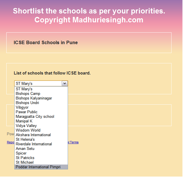 ICSE schools in Pune