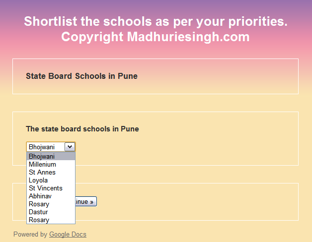 State Board schools in Pune